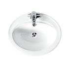 AP401A Oval Ceramics Wash Basin Under Counter For WC Bathroom